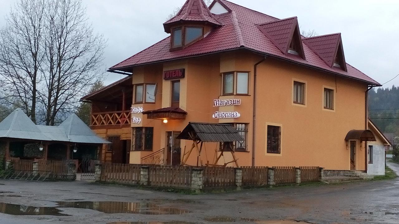 Svitlana Hotel Verkhovyna Buitenkant foto